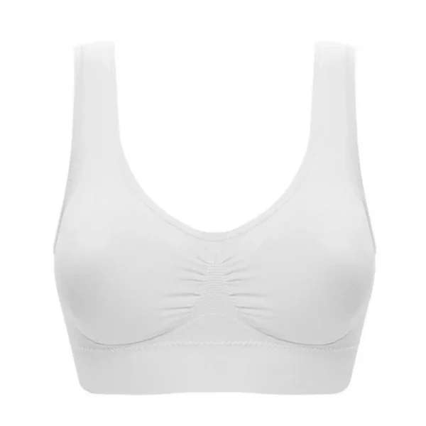 Large Single-layer No Steel Ring Women Sport Yoga Bra Running Vest Gym Underwear Female Sportswear Brassiere Push Up Fitness Bra - Image 4