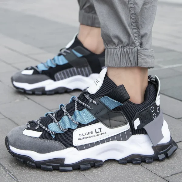 Shoes men Sneakers Male casual Mens Shoes tenis Luxury shoes Trainer Race Breathable Shoes fashion loafers running Shoes for men - Image 3