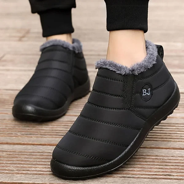 Men Sneakers Keep Warm Winter Sneakers For Couple Winter Shoes Men Casual Sneaker Chaussure Hommes Lightweight Fur Shoes Loafers - Image 5