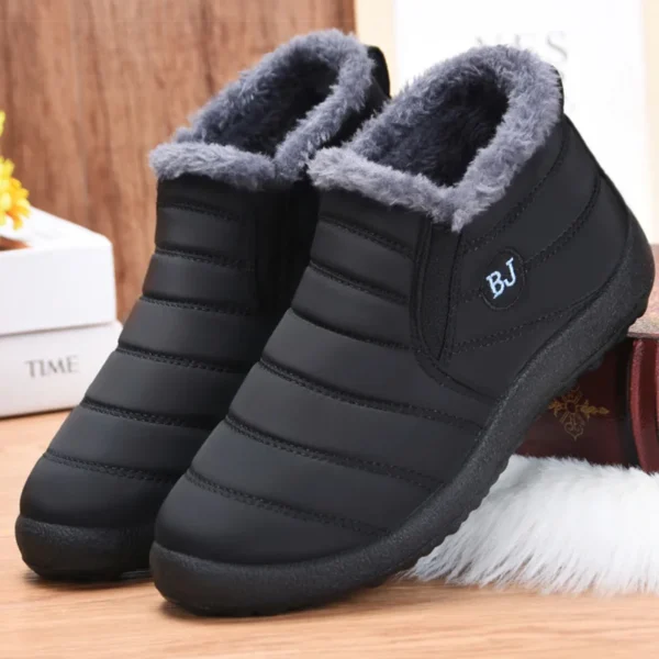 Men Sneakers Keep Warm Winter Sneakers For Couple Winter Shoes Men Casual Sneaker Chaussure Hommes Lightweight Fur Shoes Loafers - Image 2
