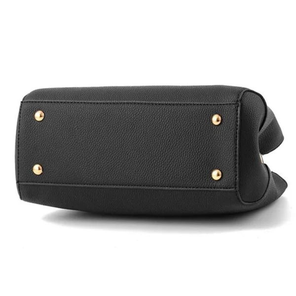 Yogodlns Elegant Women Messenger Bags with flower pendant Office Ladies Totes Pure Handbag for female Crossbody Shoulder Bags - Image 4