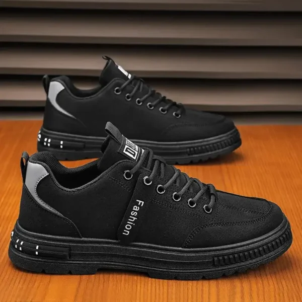 2024 New Spring Men's Shoes Breathable Versatile Casual Trendy Lightweight Sports Board Shoes For Work And Leisure - Image 2