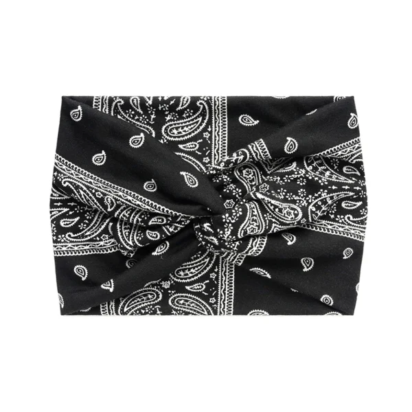 Twisted Wide Headbands for Women Extra Large Turban Workout Headband Fashion Yoga Hair Bands Boho Twisted Thick Hair Accessories - Image 3