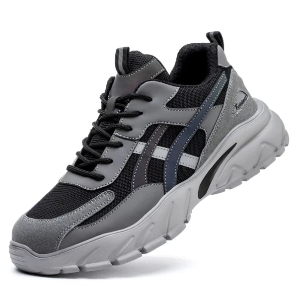 Safety Shoes Men New Steel Toe Men's Work Shoes Puncture Proof Work Sneaker Male Protective Footwear Work Man Boots Safety Boots