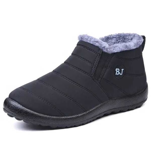Waterproof Winter Boots for Women 2023 New Plush Snow Boots Women Ankle Boots Warm Black Couple Cotton Couples Platform Shoes - Image 5