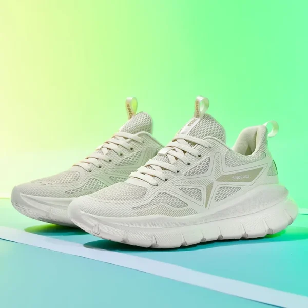 Men Sports Running Shoes Casual Marathon Breathable Lightweight Women's Comfortable Athletic Nonskid Walking Sneakers - Image 3