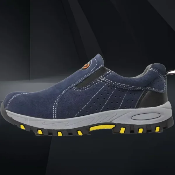 Men Steel Toe Work Sneakers Safety Shoes Puncture Proof Anti Smash Indestructible Boots Durable Protective Footwear Industrial - Image 5